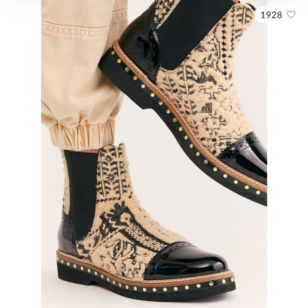 Free People Textile Atlas Chelsea Boot